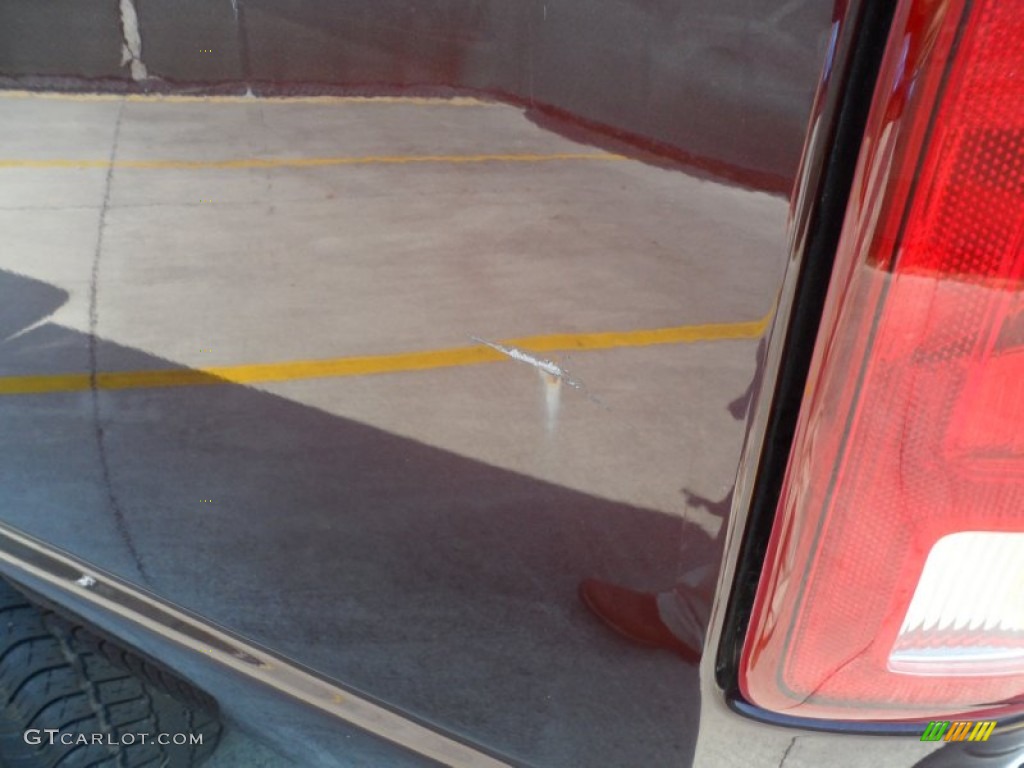 2005 Ram 1500 SLT Quad Cab - Deep Molten Red Pearl / Taupe photo #22