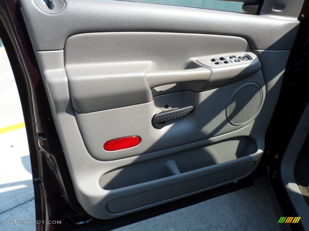 2005 Ram 1500 SLT Quad Cab - Deep Molten Red Pearl / Taupe photo #31