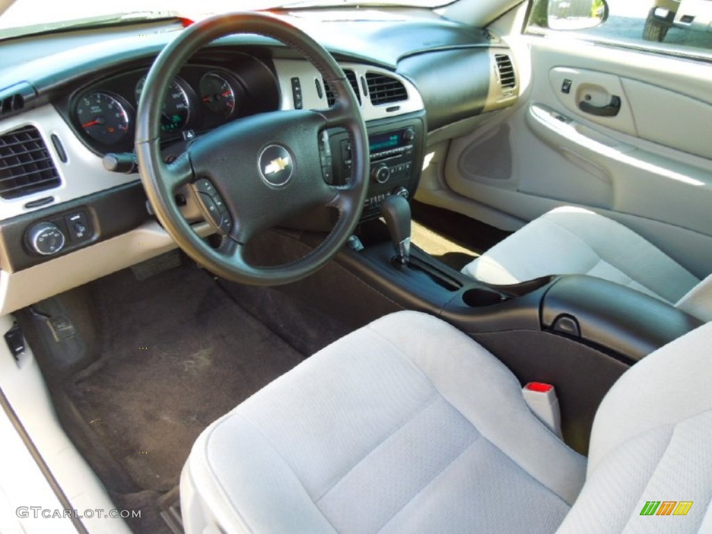 Gray Interior 2007 Chevrolet Monte Carlo LT Photo #65472994