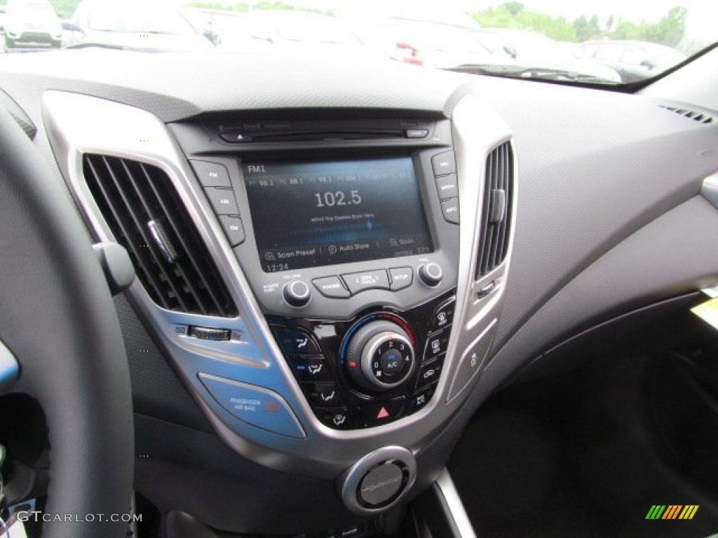 2012 Veloster  - Ultra Black / Black photo #8