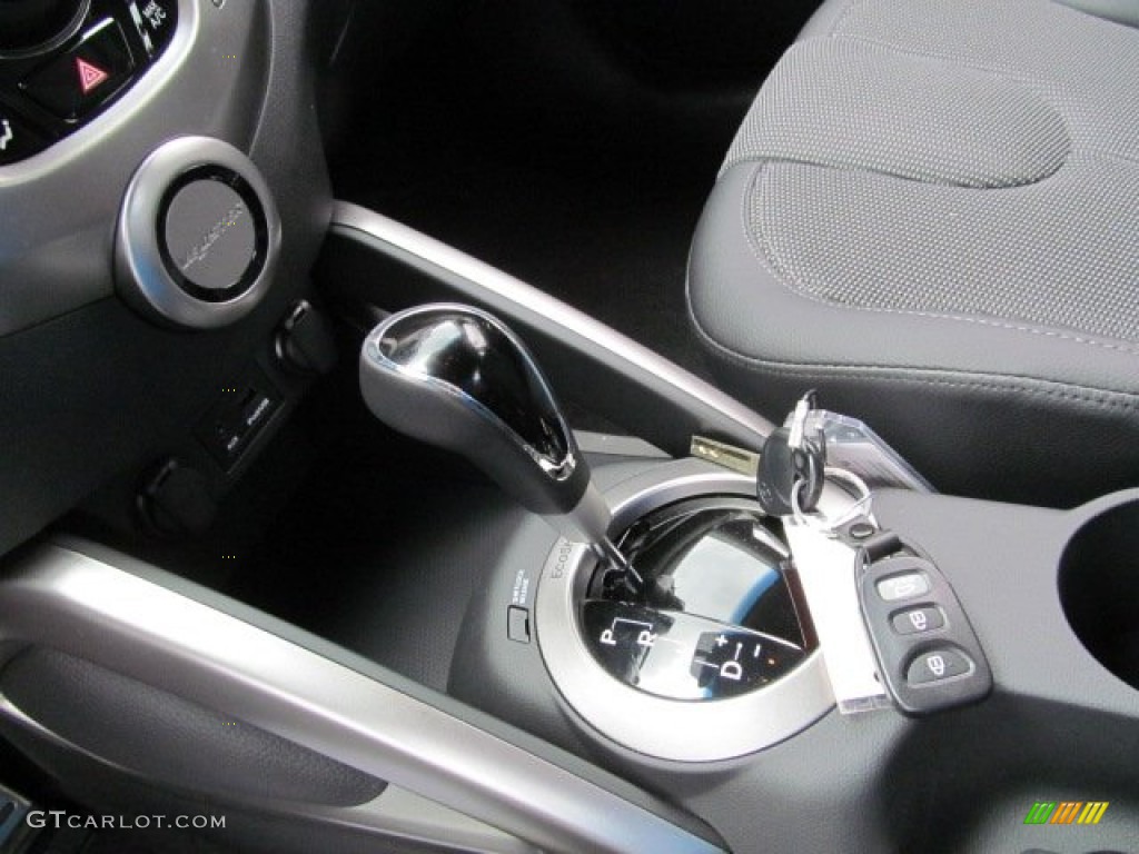 2012 Veloster  - Ultra Black / Black photo #9