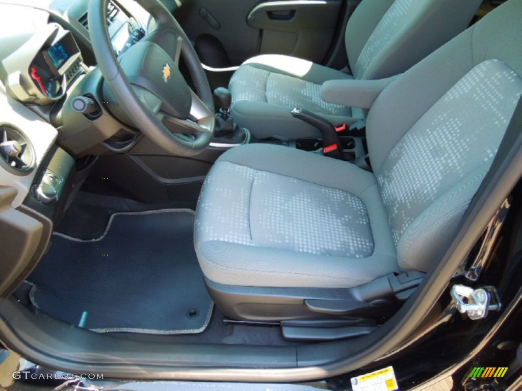 2012 Sonic LS Hatch - Black / Jet Black/Dark Titanium photo #8