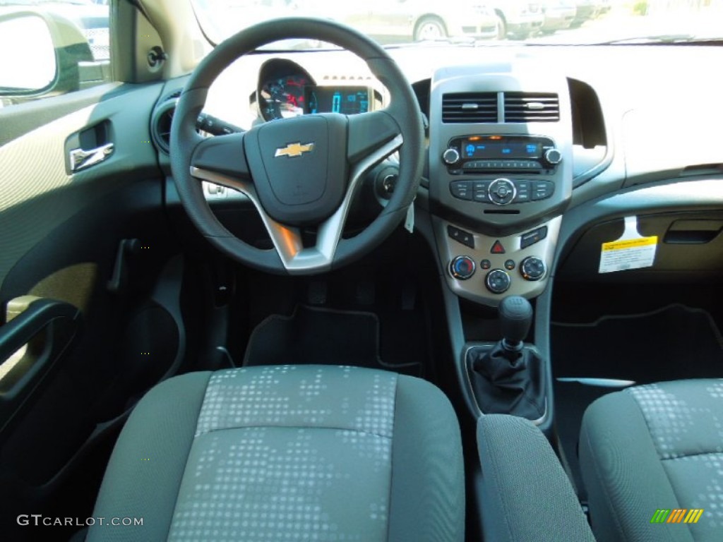 2012 Sonic LS Hatch - Black / Jet Black/Dark Titanium photo #17