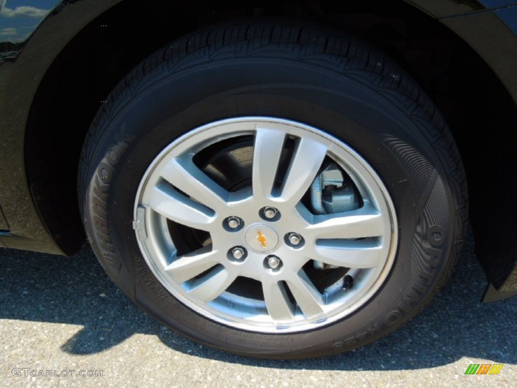 2012 Sonic LS Hatch - Black / Jet Black/Dark Titanium photo #24