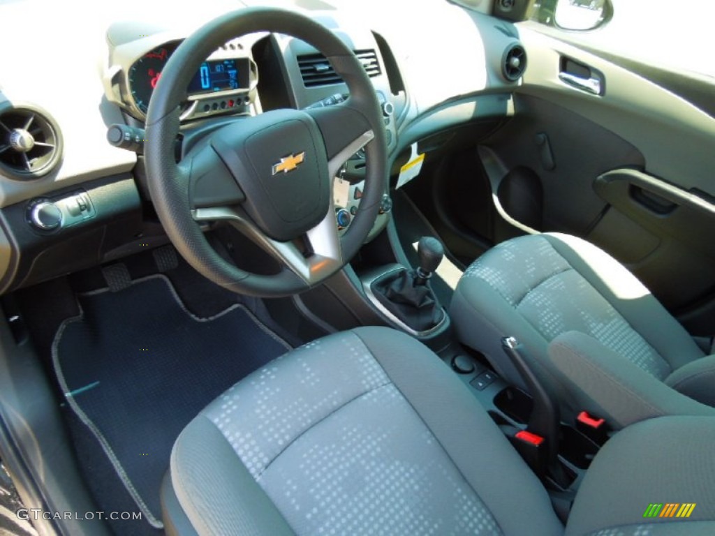 2012 Sonic LS Hatch - Black / Jet Black/Dark Titanium photo #26