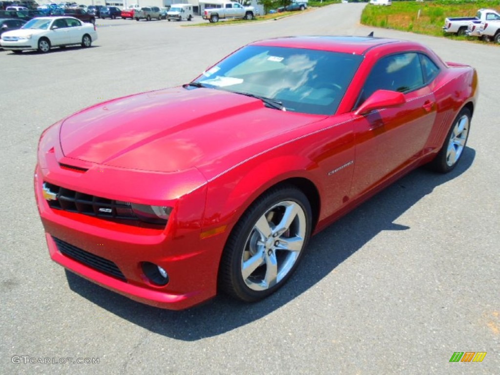 2012 Camaro SS/RS Coupe - Crystal Red Tintcoat / Black photo #1