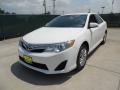 2012 Super White Toyota Camry LE  photo #7