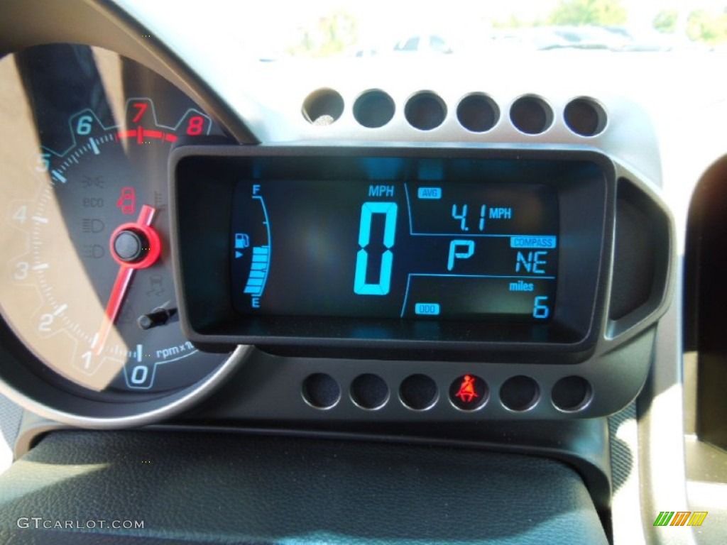 2012 Chevrolet Sonic LT Hatch Gauges Photo #65475075