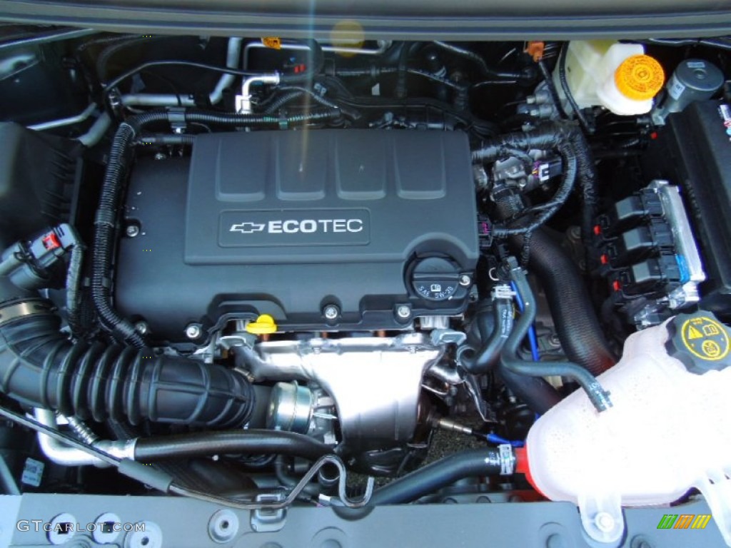 2012 Chevrolet Sonic LT Hatch 1.4 Liter DI Turbocharged DOHC 16-Valve VVT 4 Cylinder Engine Photo #65475133