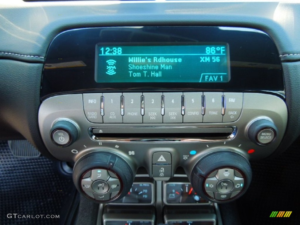 2012 Chevrolet Camaro LT 45th Anniversary Edition Coupe Controls Photo #65475350
