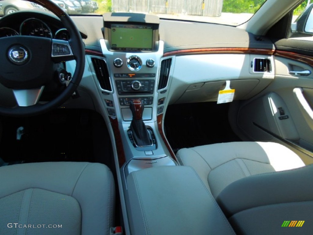 2012 CTS 3.0 Sedan - Thunder Gray ChromaFlair / Light Titanium/Ebony photo #18