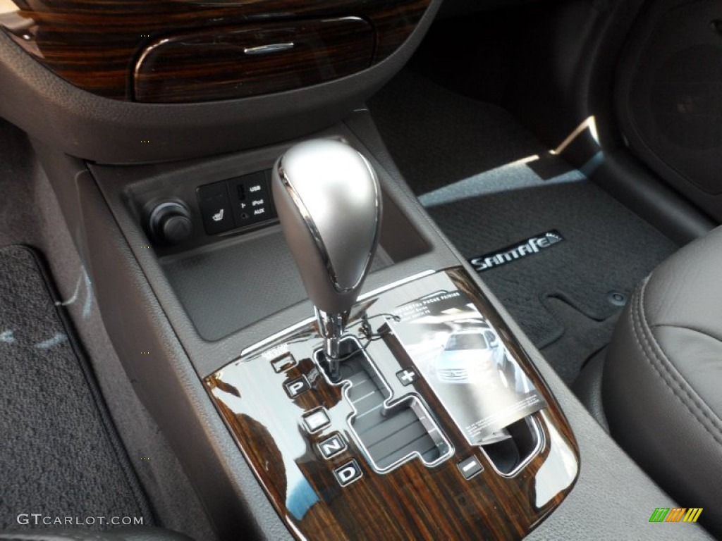 2012 Santa Fe Limited - Moonstone Silver / Cocoa Black photo #32