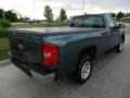 2008 Blue Granite Metallic Chevrolet Silverado 1500 Work Truck Regular Cab  photo #3