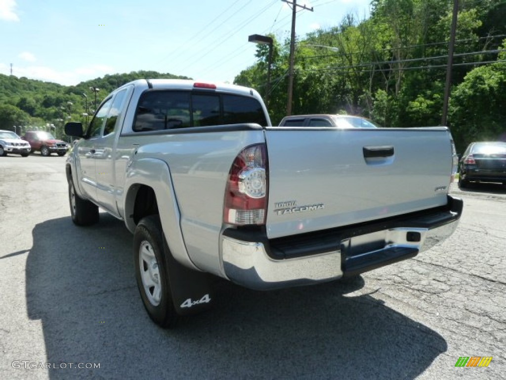 2010 Tacoma Access Cab 4x4 - Silver Streak Mica / Graphite photo #4