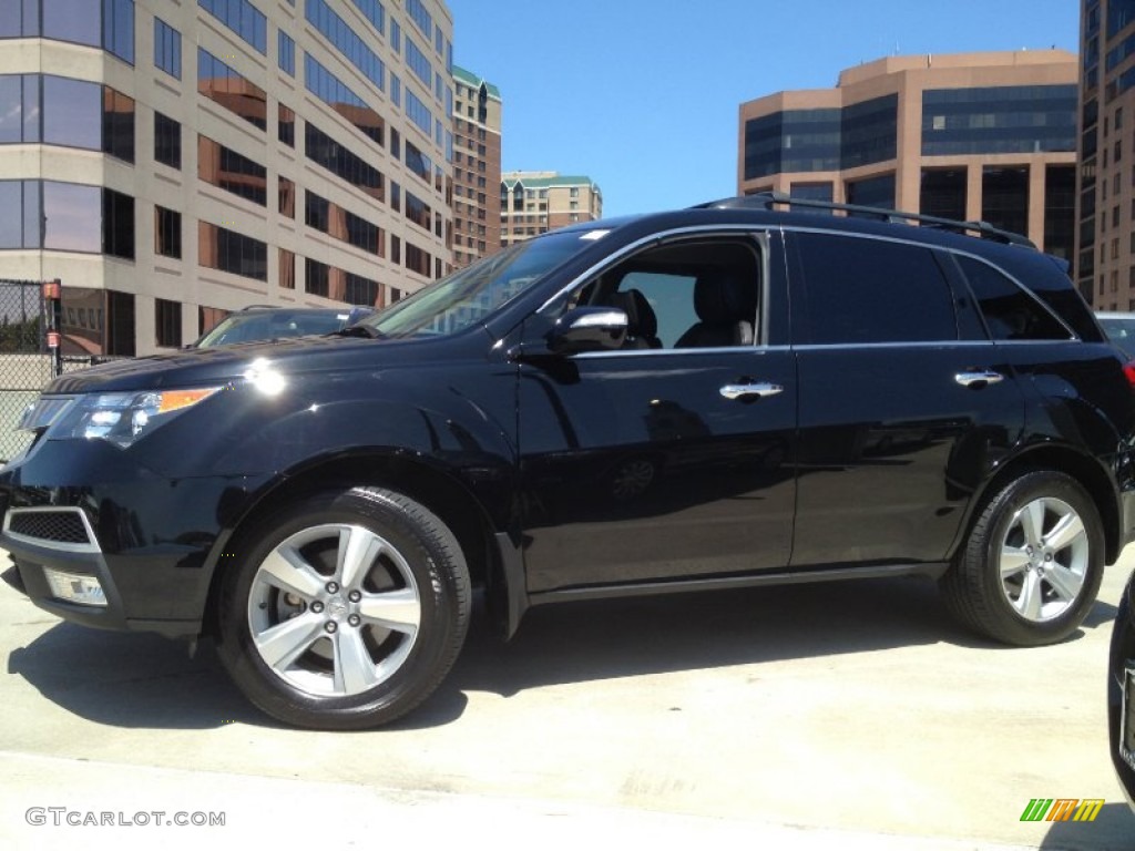 2010 MDX  - Crystal Black Pearl / Ebony photo #1