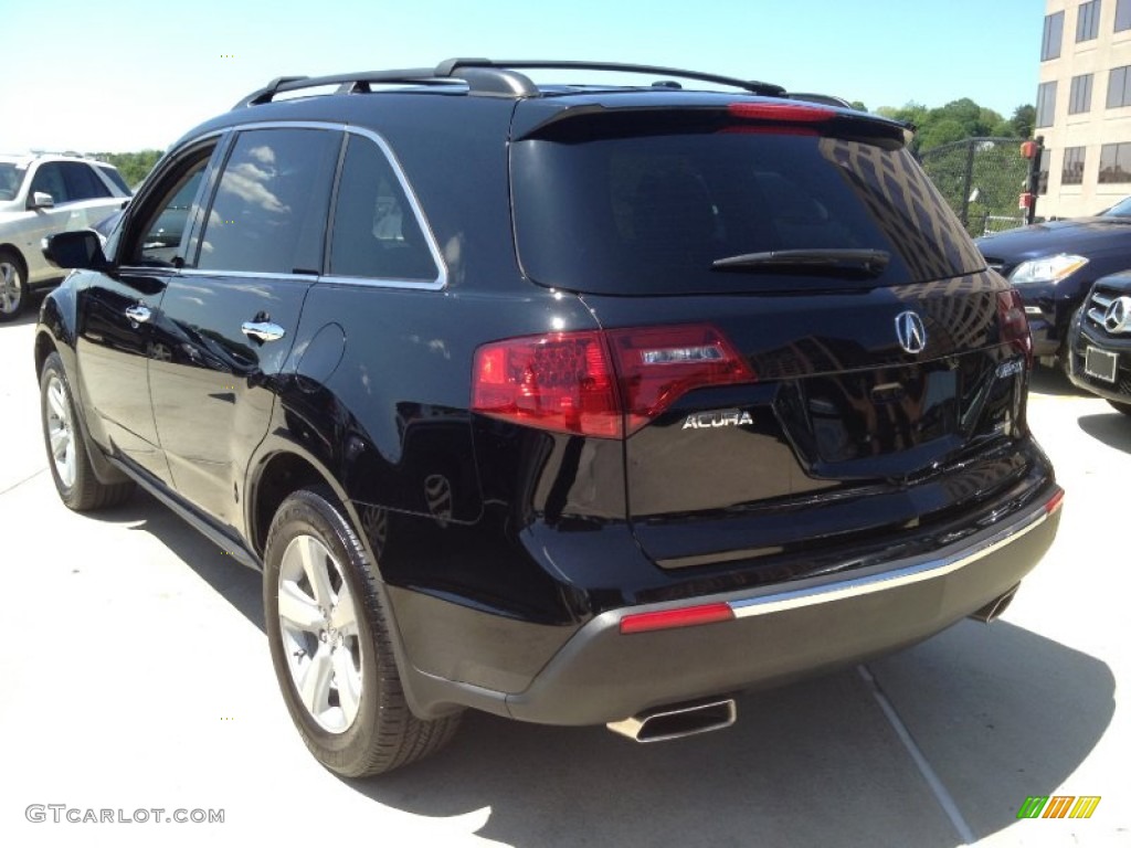 2010 MDX  - Crystal Black Pearl / Ebony photo #7