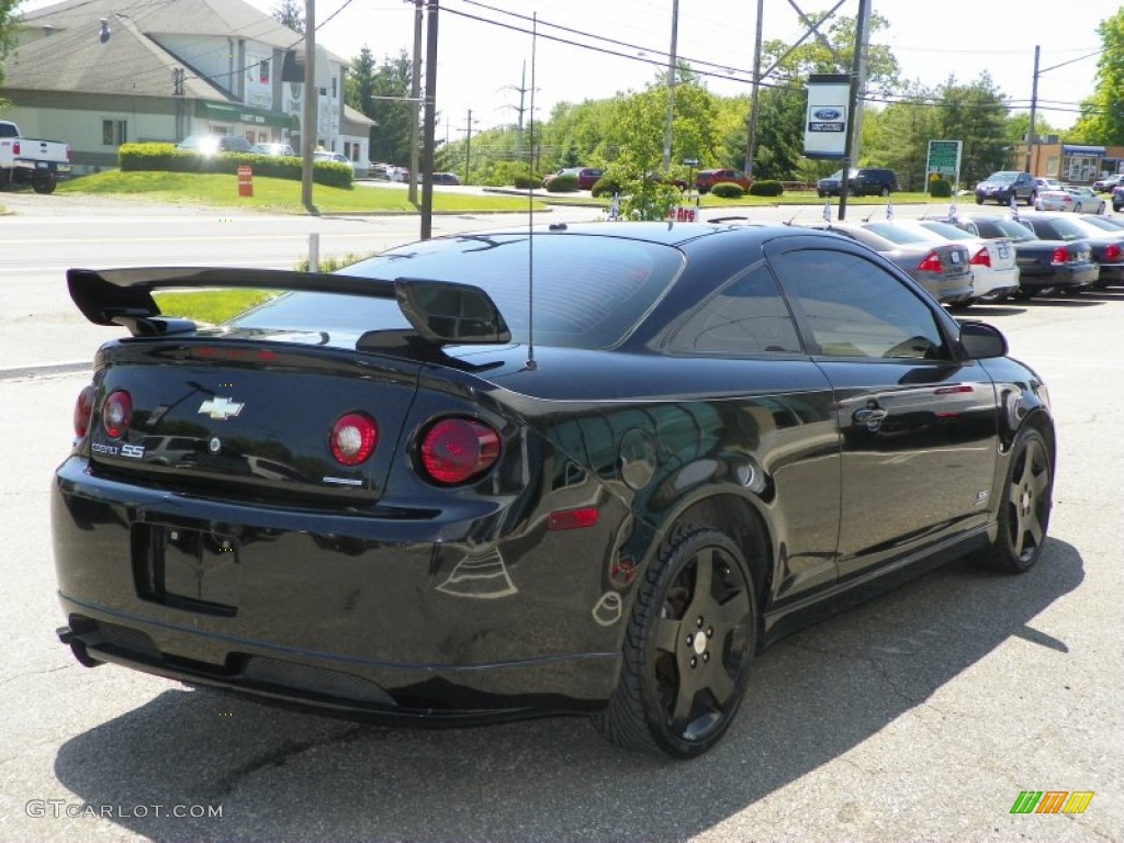 2006 Cobalt SS Supercharged Coupe - Black / Ebony photo #7
