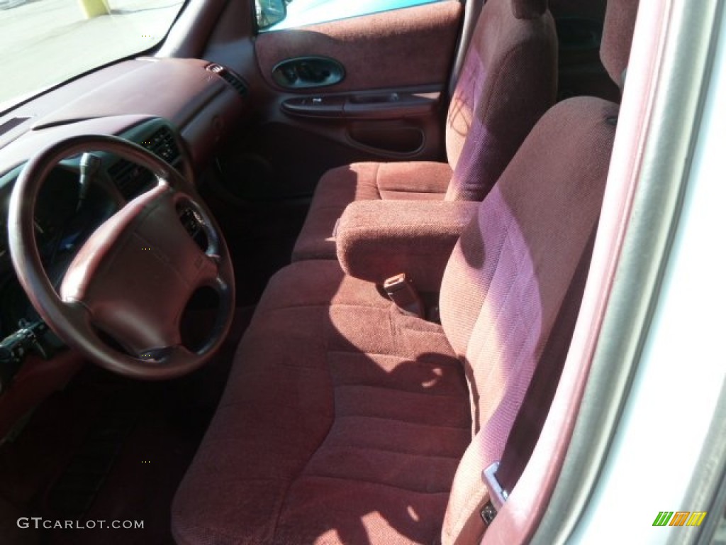 1995 Cutlass Supreme S Sedan - White / Dark Red photo #7