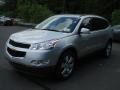 2012 Silver Ice Metallic Chevrolet Traverse LT AWD  photo #4