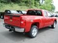 2012 Victory Red Chevrolet Silverado 1500 LT Extended Cab 4x4  photo #8