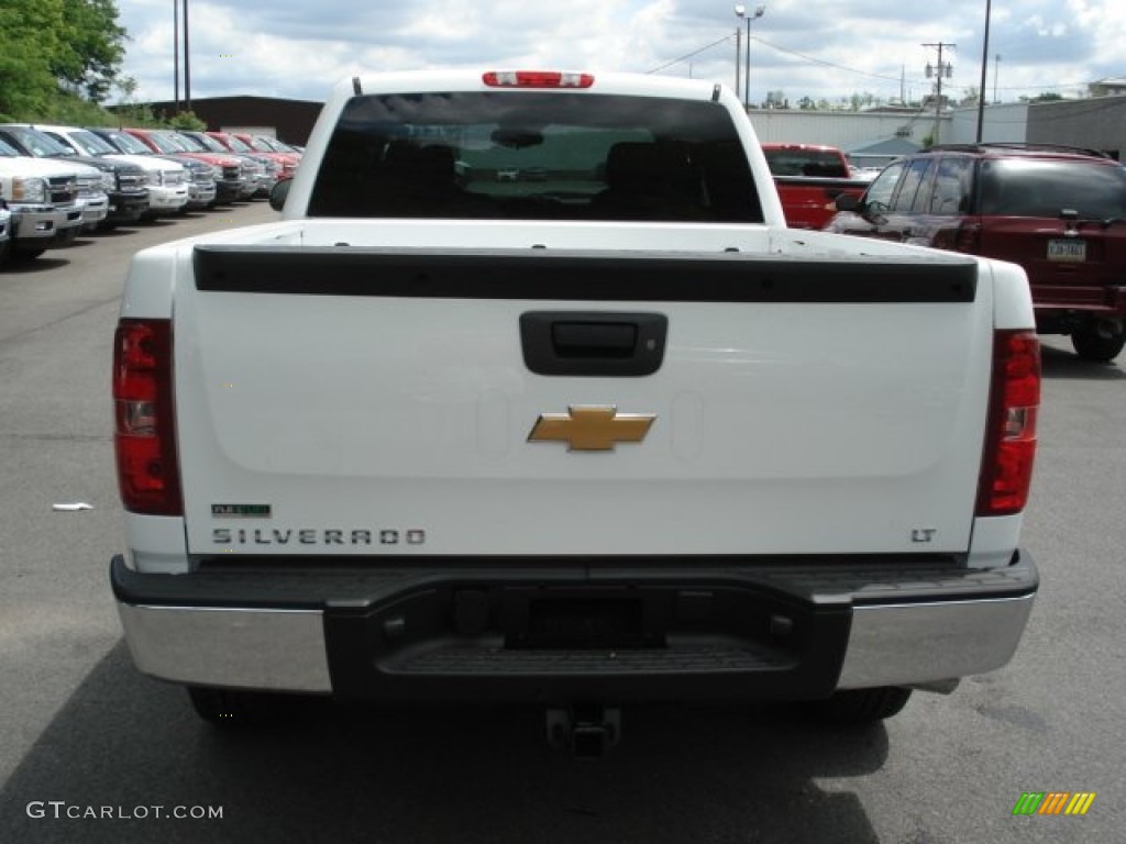 2012 Silverado 1500 LT Extended Cab 4x4 - Summit White / Ebony photo #7