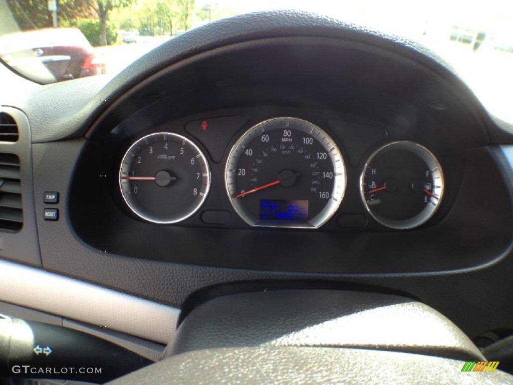 2010 Hyundai Sonata GLS Gauges Photo #65482158