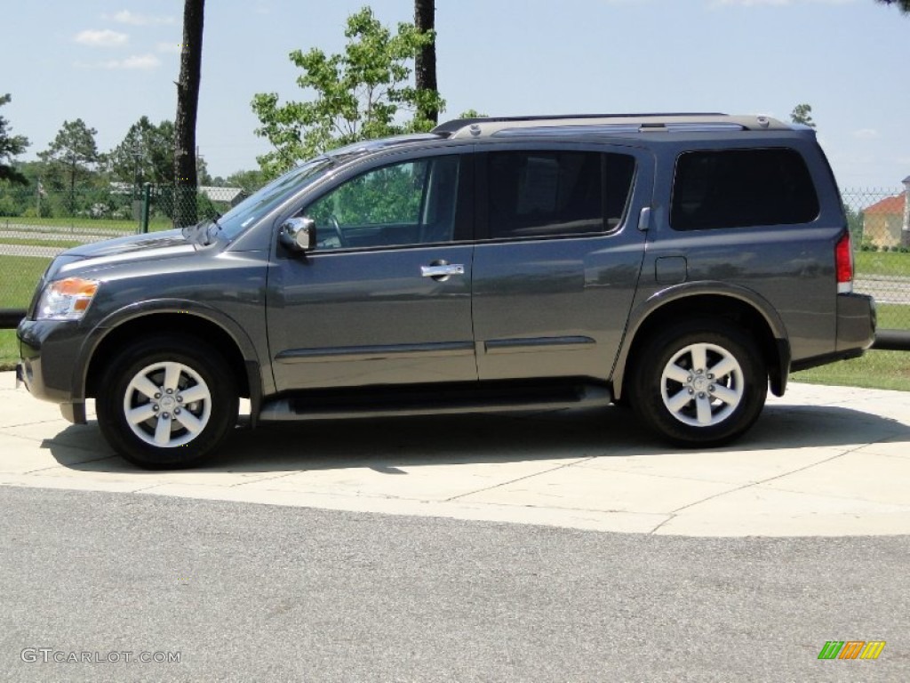 Smoke Gray Metallic 2010 Nissan Armada SE 4WD Exterior Photo #65482929