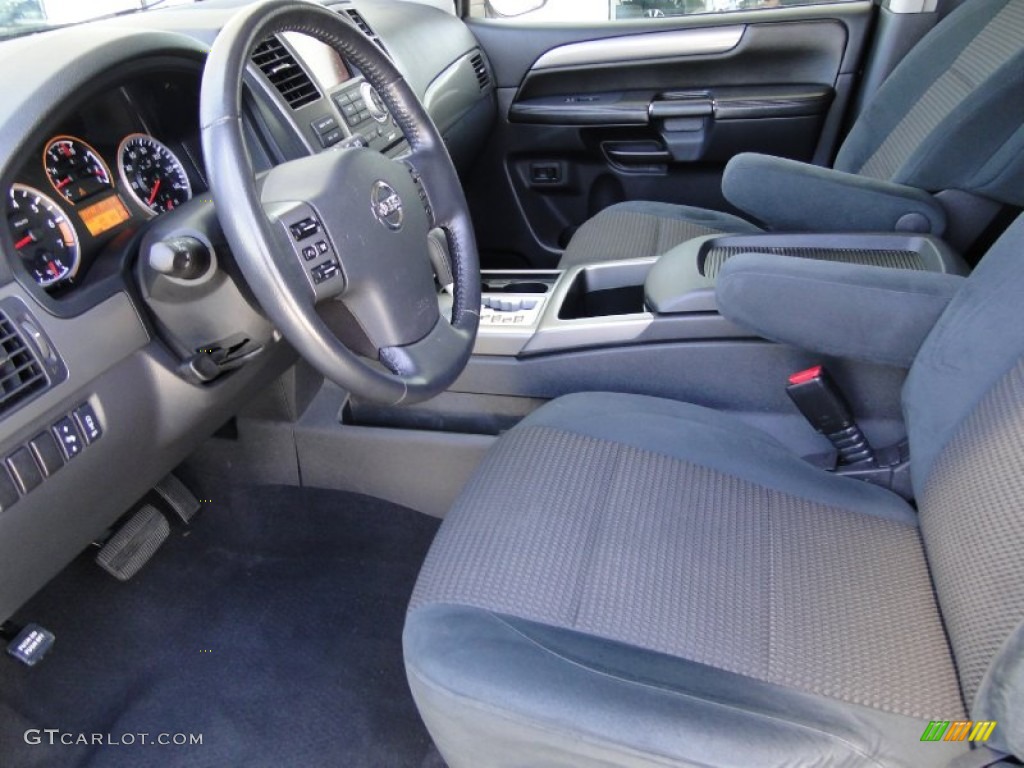 Charcoal Interior 2010 Nissan Armada SE 4WD Photo #65482965