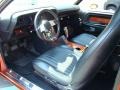 Black 1970 Dodge Challenger 2 Door Hardtop Interior Color