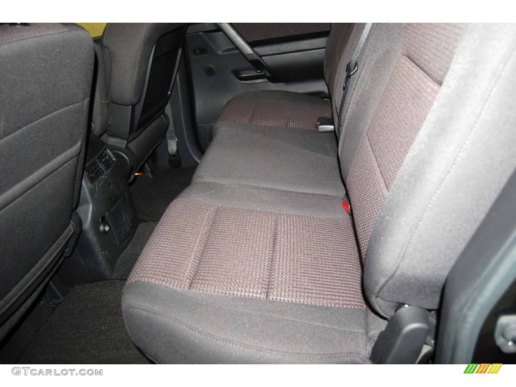 2008 Titan SE Crew Cab - Timberline Green / Charcoal photo #14