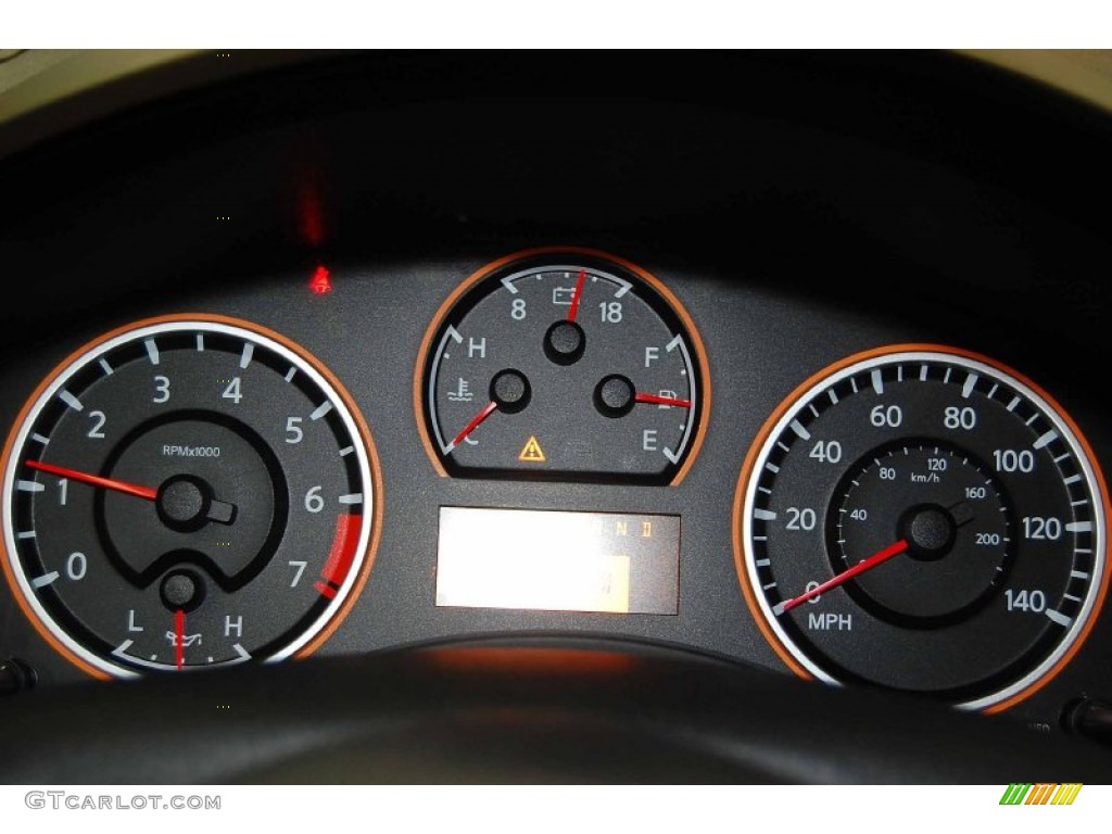 2008 Nissan Titan SE Crew Cab Gauges Photos