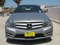 2012 Palladium Silver Metallic Mercedes-Benz C 350 Coupe  photo #2