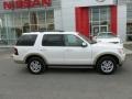 2010 White Platinum Tri-Coat Ford Explorer Eddie Bauer 4x4  photo #12