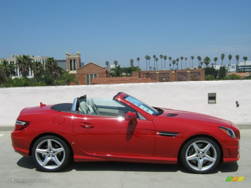 Mars Red 2012 Mercedes-Benz SLK 250 Roadster Exterior Photo #65487532