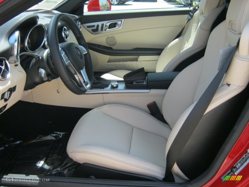 Sahara Beige Interior 2012 Mercedes-Benz SLK 250 Roadster Photo #65487580