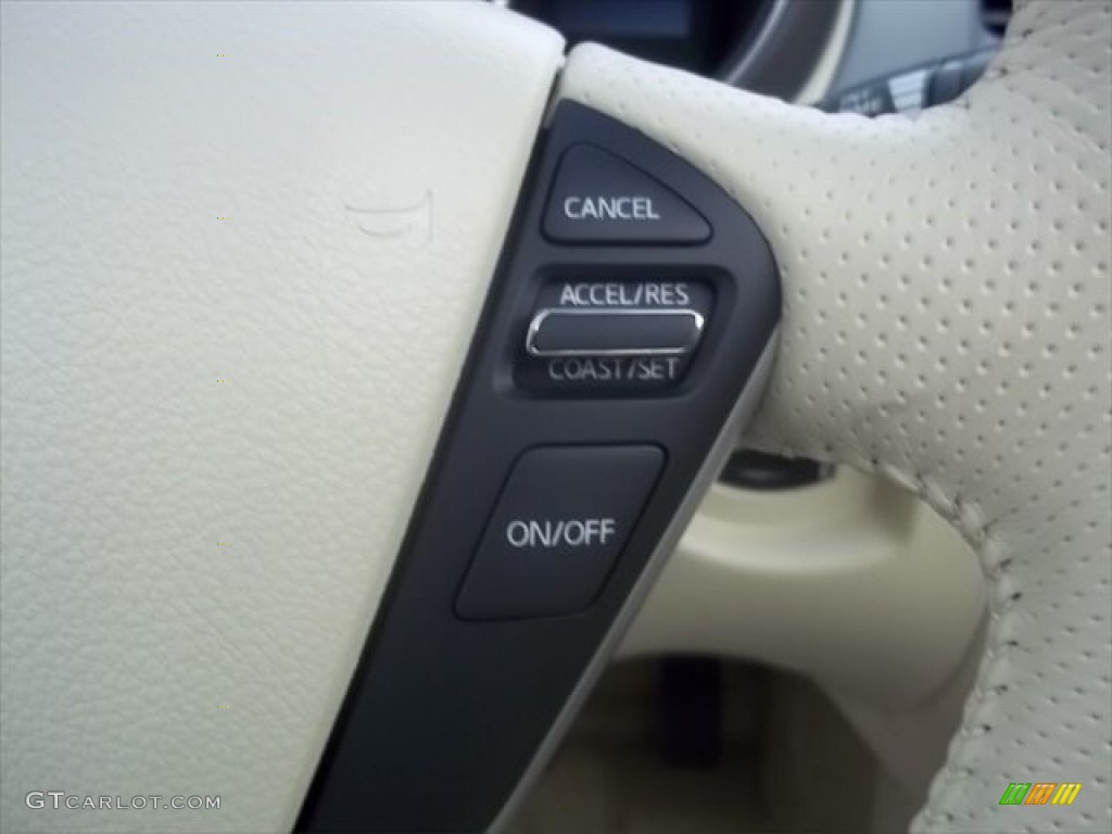 2011 Murano CrossCabriolet AWD - Super Black / CC Cashmere photo #17