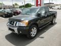 2008 Timberline Green Nissan Titan LE King Cab 4x4  photo #4