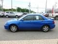 WR Blue Pearl 2004 Subaru Impreza WRX Sedan Exterior