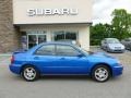 WR Blue Pearl 2004 Subaru Impreza WRX Sedan Exterior