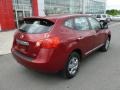 2011 Cayenne Red Nissan Rogue S AWD  photo #11