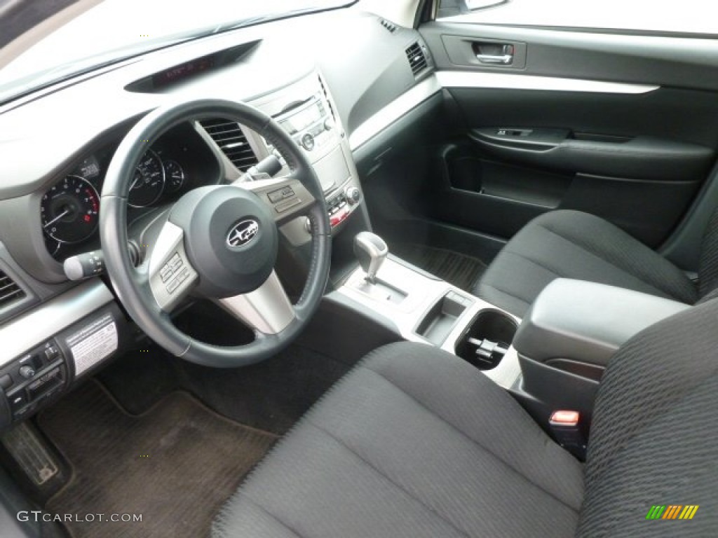 Off-Black Interior 2011 Subaru Legacy 2.5i Premium Photo #65490352