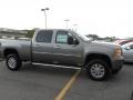 2012 Steel Gray Metallic GMC Sierra 3500HD Denali Crew Cab 4x4  photo #6