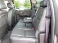 2012 GMC Sierra 3500HD Ebony Interior Rear Seat Photo
