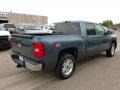 2009 Blue Granite Metallic Chevrolet Silverado 1500 LTZ Crew Cab 4x4  photo #4