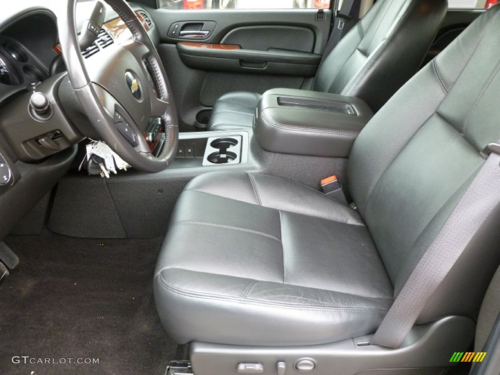 2009 Silverado 1500 LTZ Crew Cab 4x4 - Blue Granite Metallic / Ebony photo #10