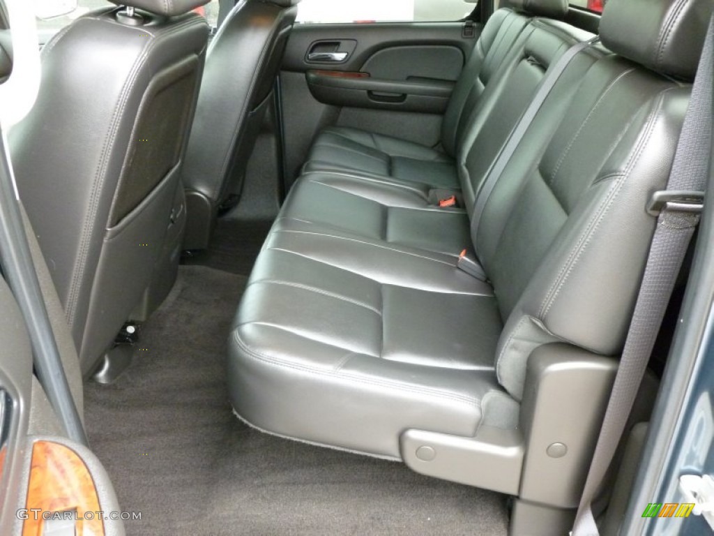 2009 Silverado 1500 LTZ Crew Cab 4x4 - Blue Granite Metallic / Ebony photo #11