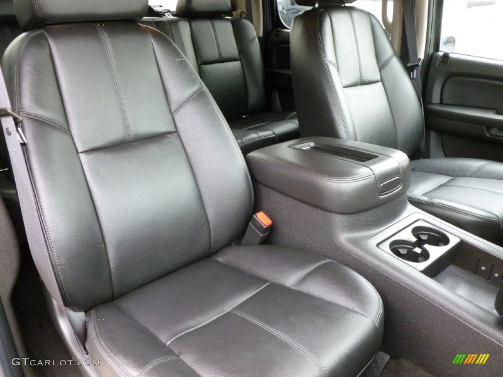 2009 Silverado 1500 LTZ Crew Cab 4x4 - Blue Granite Metallic / Ebony photo #16