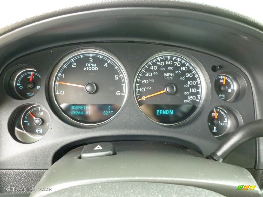 2009 Silverado 1500 LTZ Crew Cab 4x4 - Blue Granite Metallic / Ebony photo #34