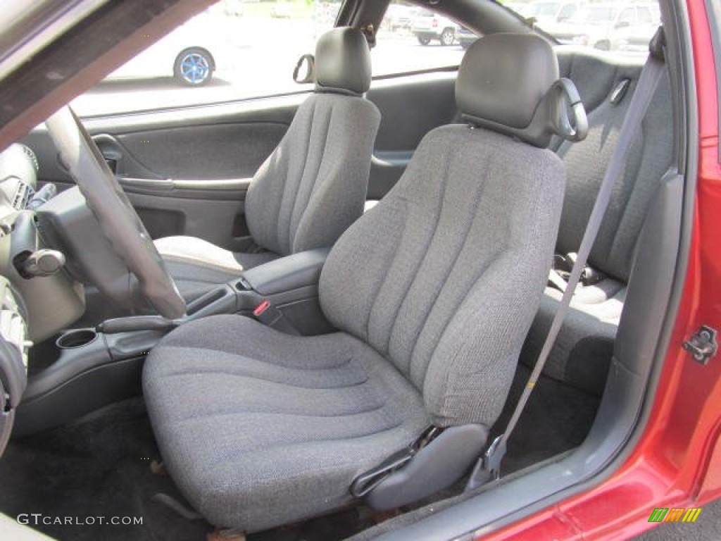 1999 Cavalier Coupe - Cayenne Red Metallic / Graphite photo #8