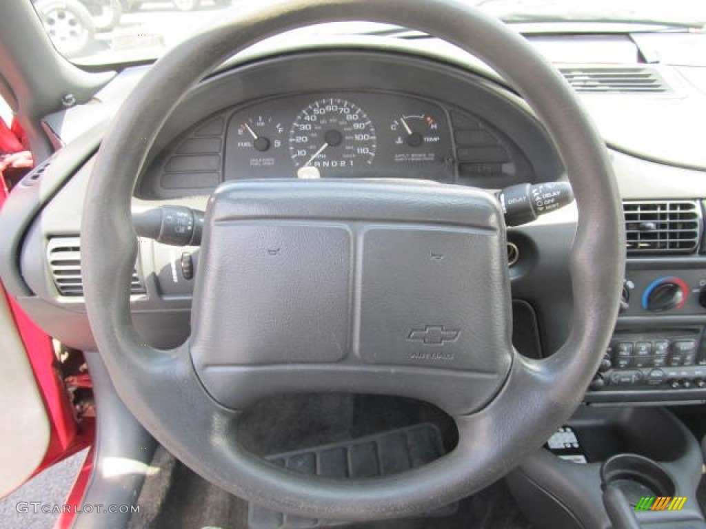 1999 Cavalier Coupe - Cayenne Red Metallic / Graphite photo #10